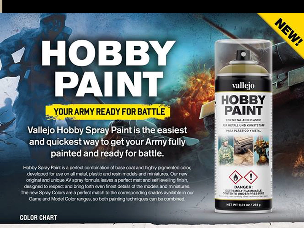 Nuevas Pintura Hobby Paint